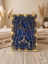 💡Tableau Lumineux « Vierge Marie »