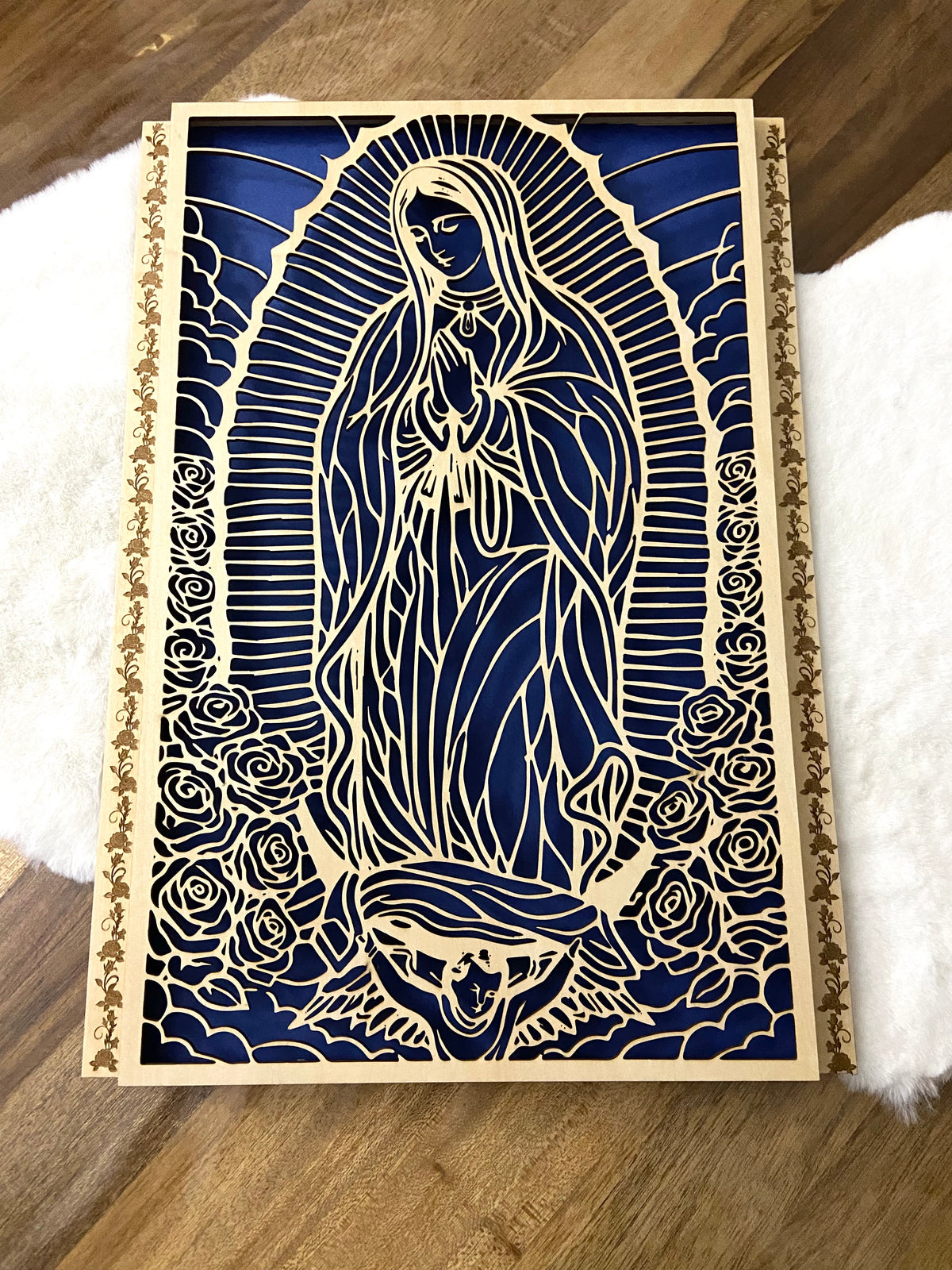 💡Tableau Lumineux « Vierge Marie »